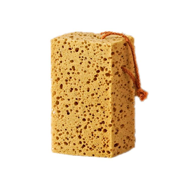 Thickened Car Wash Honeycomb Sponge Car Stain Remover Cleaner, Size: 17x10x8cm English Card(Coffee)