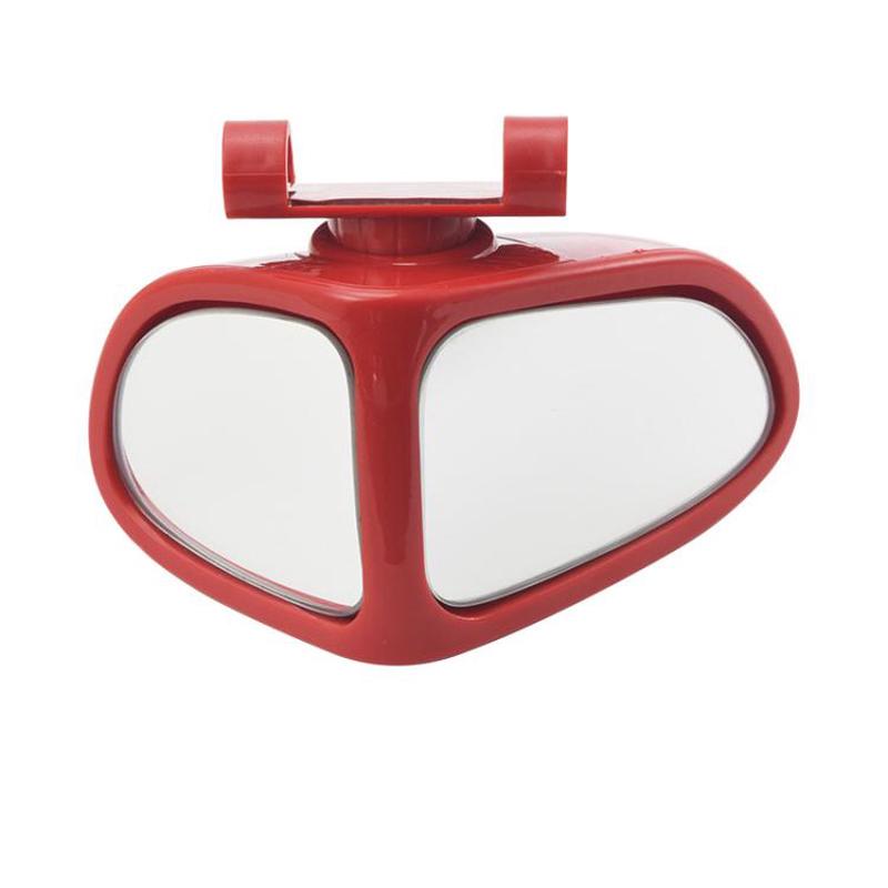 360 Degree Adjustable Wide-Angle Blind Spot Assist Mirror For Cars, Color: Red Right