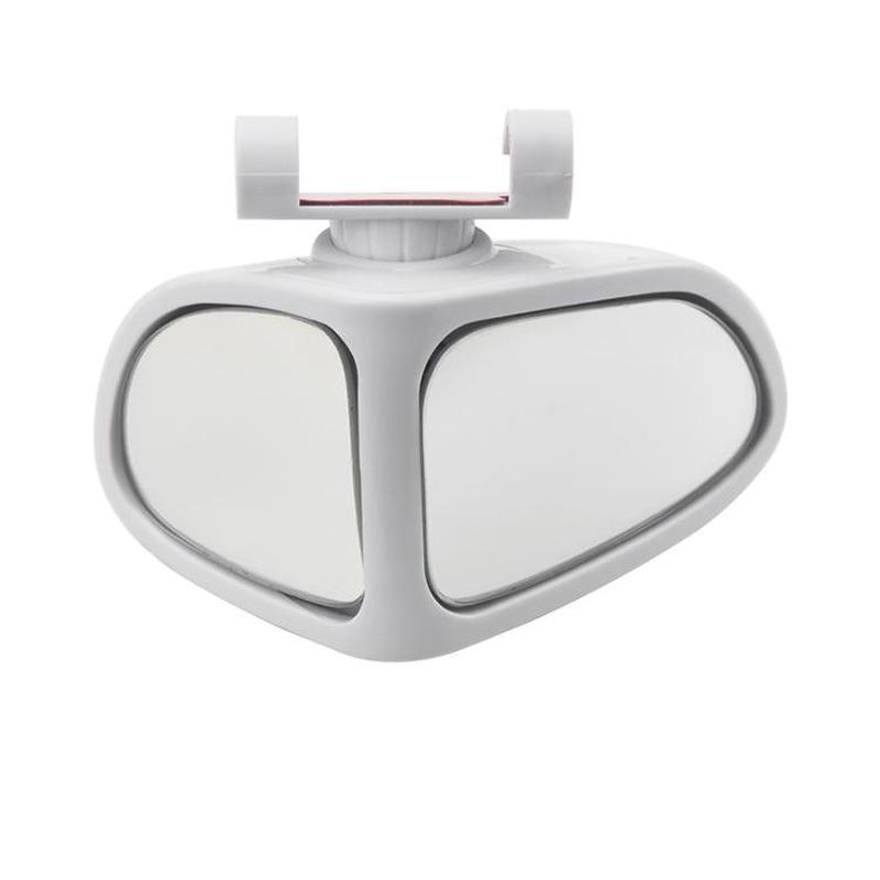 360 Degree Adjustable Wide-Angle Blind Spot Assist Mirror For Cars, Color: White Right