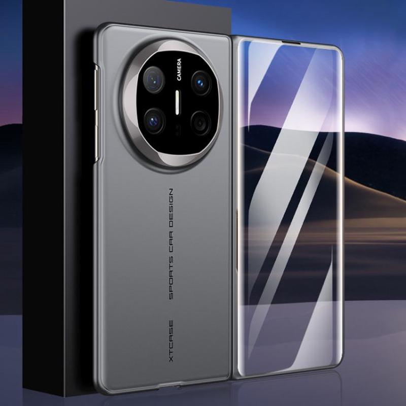 For Huawei Mate X6 GKK Integrated Silky Ultra-thin Folding Phone Case(Grey)