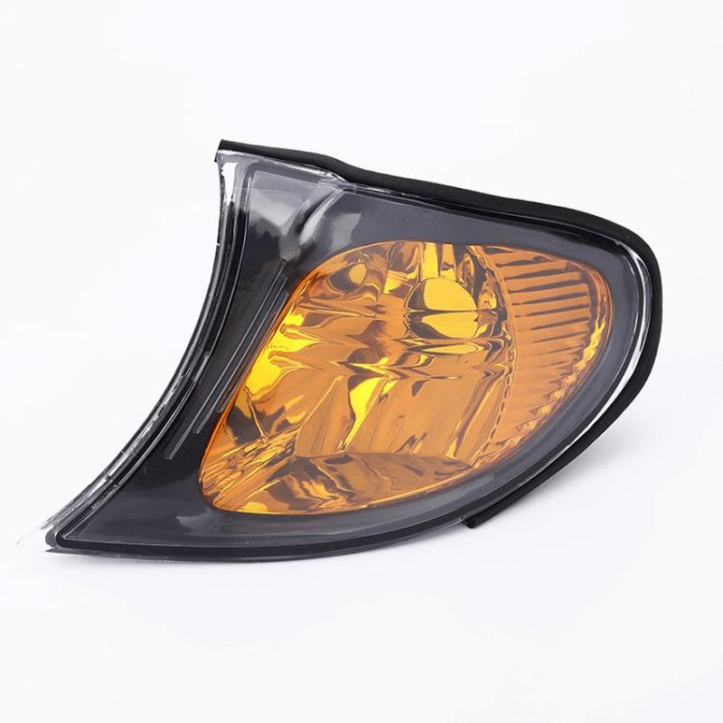 For 2002-2005 BMW 3 Series E46 Car Front Corner Parking Turn Signal Lights(Yellow Left OE 63137165859)