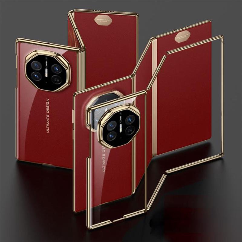 For Huawei Mate XT / XTs Ultimate GKK Electroplating Phantom Full Cover Phone Case(Champagne Gold)