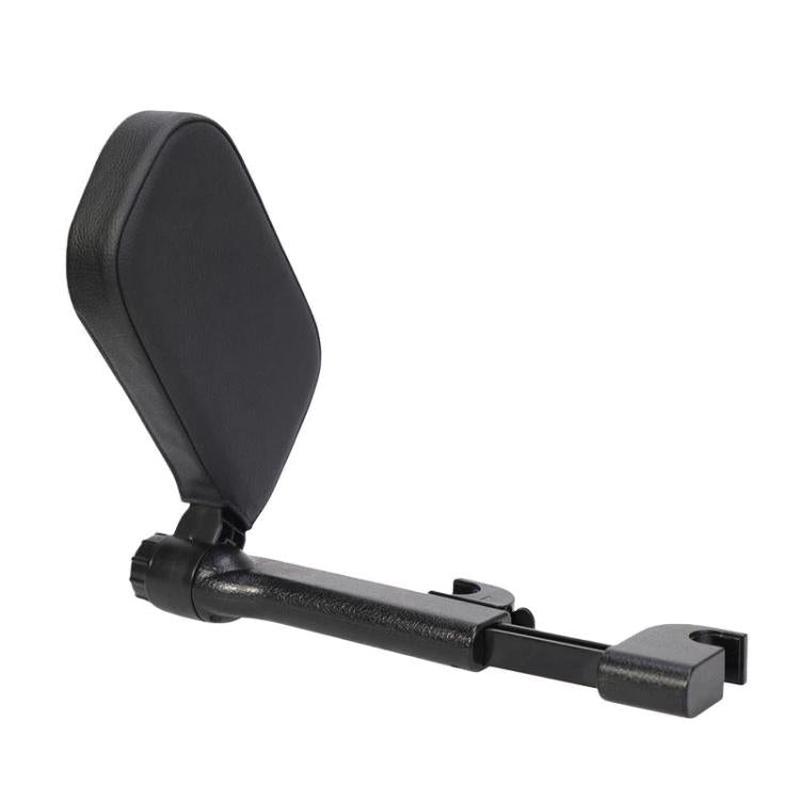 B03S Parallelogram Single-Side Headrest Car Neck Support Pillow Car Seat Side Sleeping Pillow(Black)