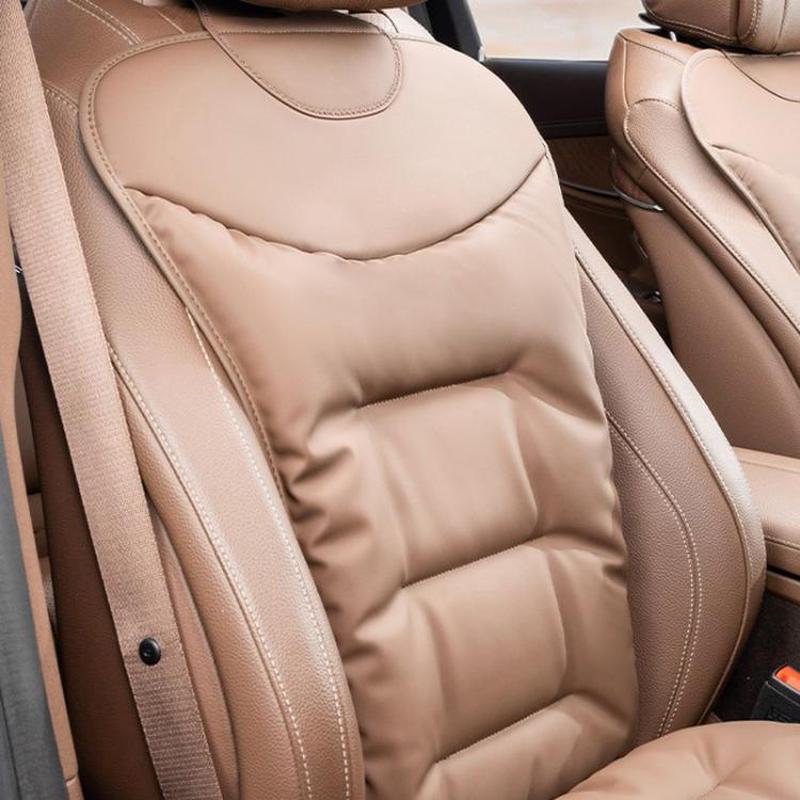Car Seat Cushion Thickened Non-Slip Front Rear Seat Cushions, Spec: Back Cushion Brown