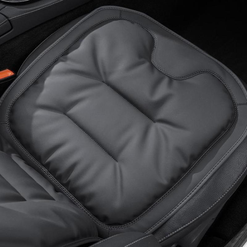 Car Seat Cushion Thickened Non-Slip Front Rear Seat Cushions, Spec: Front Seat Cushion Black