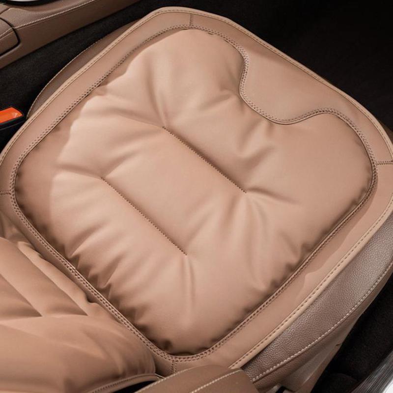 Car Seat Cushion Thickened Non-Slip Front Rear Seat Cushions, Spec: Front Seat Cushion Brown