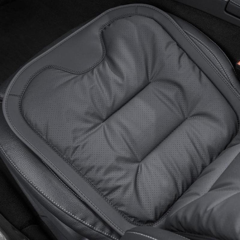 Car Seat Cushion Thickened Non-Slip Front Rear Seat Cushions, Spec: Perforated Front Seat Cushion Black