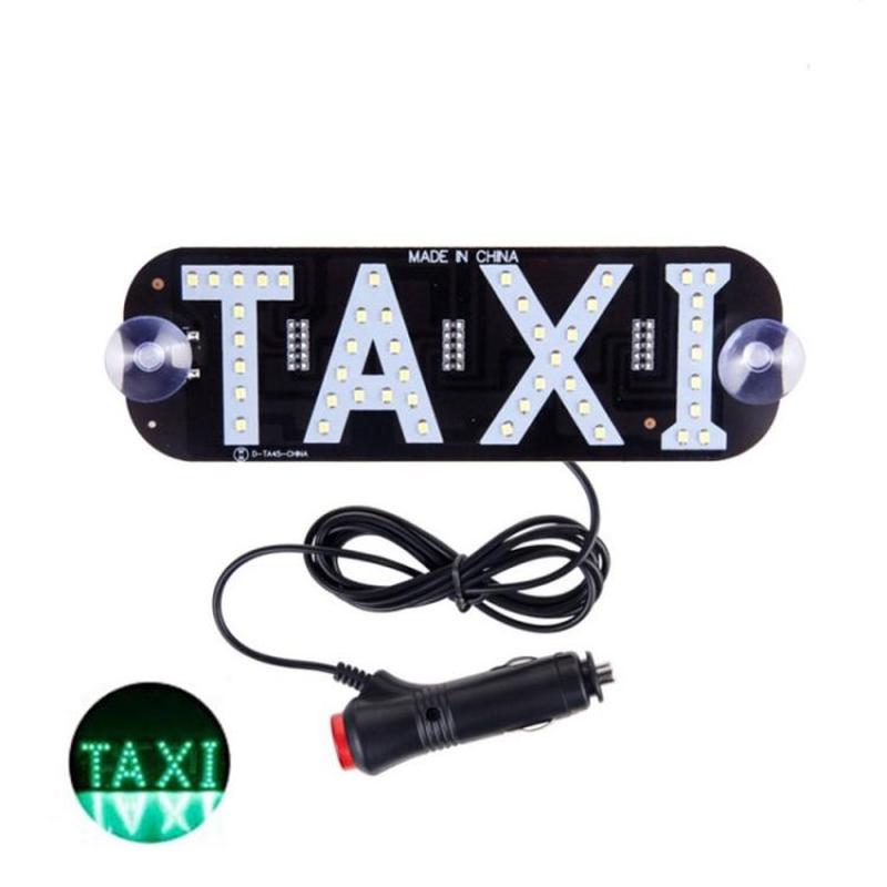Taxi Indicator Light For Vehicles Roof Lamp With Switch, Spec: Cigarette Lighter Socket(Green)