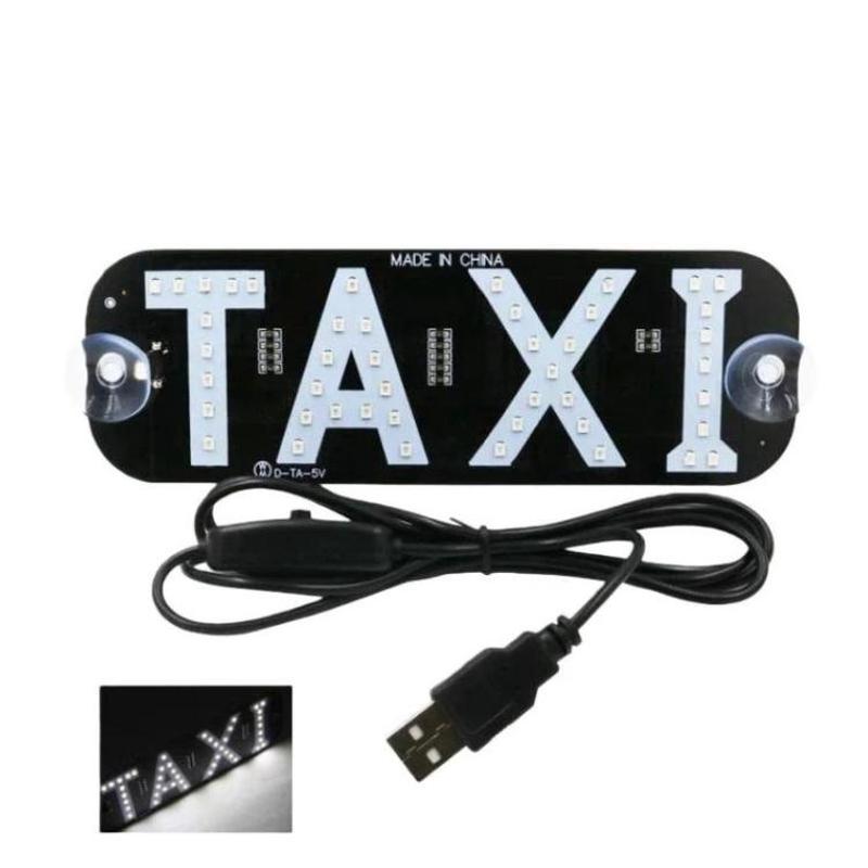 Taxi Indicator Light For Vehicles Roof Lamp With Switch, Spec: USB Port(White)