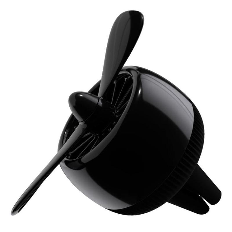 bbdd Zinc Alloy Car Air Vent Air Freshener Ornament(Cool Black)