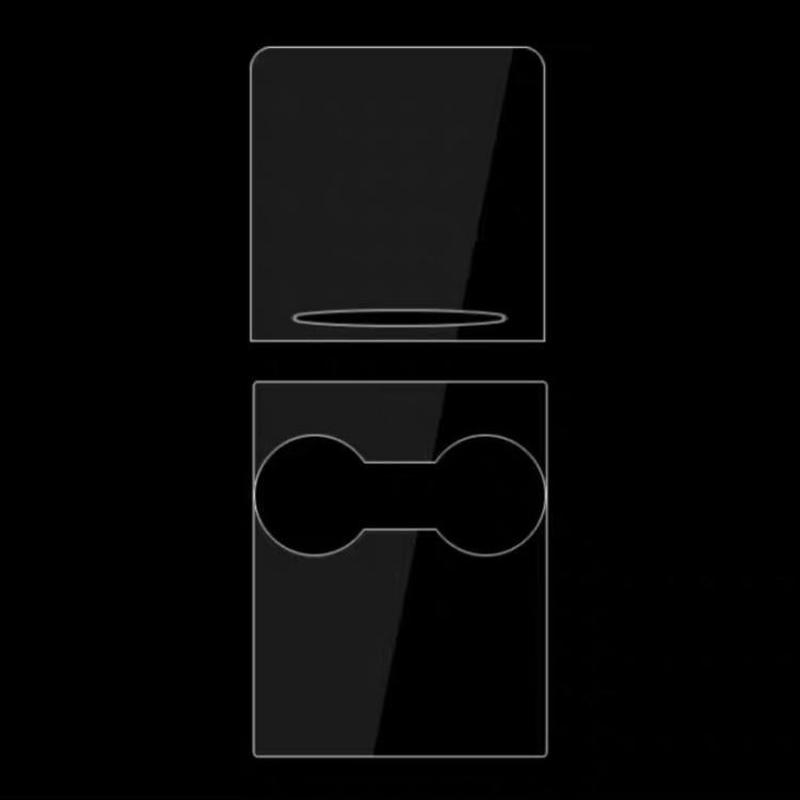 For Tesla Model Y Transparent Central Control Panel Protective Film Cupholder Protective Film