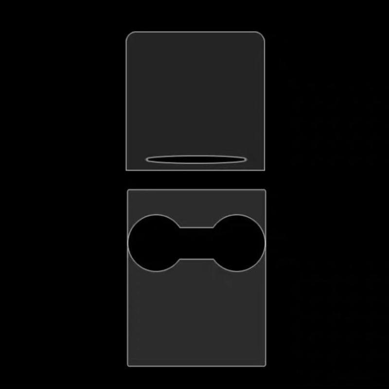 For Tesla Model 3 Transparent Central Control Panel Protective Film Cupholder Protective Film