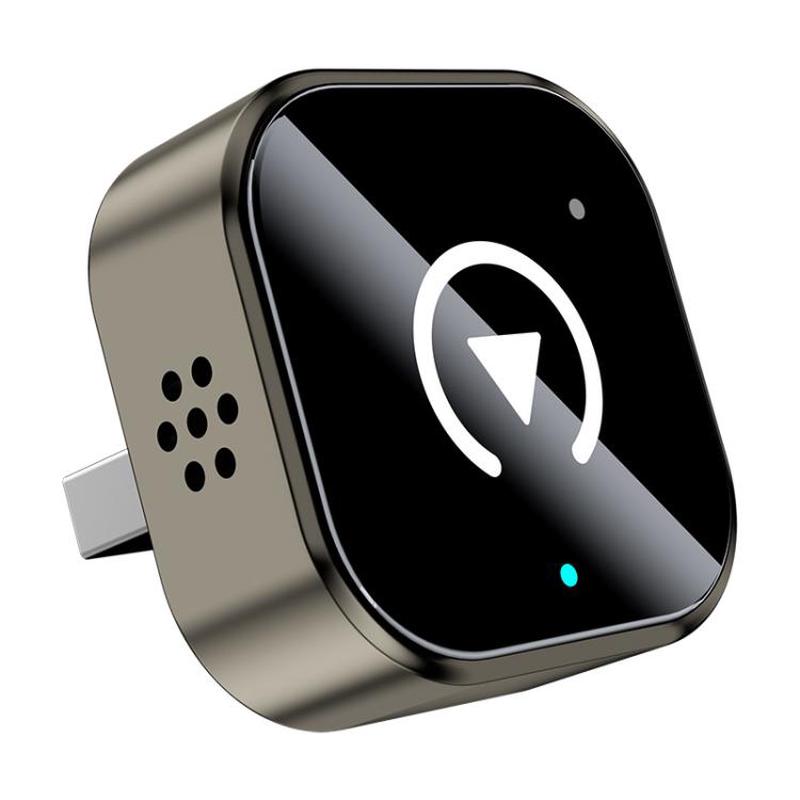 Q1A 2 In 1 Wireless Carplay/AndroidAuto Box Smart Portable In-Car Connectivity Box, Spec: Gold Label Dual-Pocket Translator