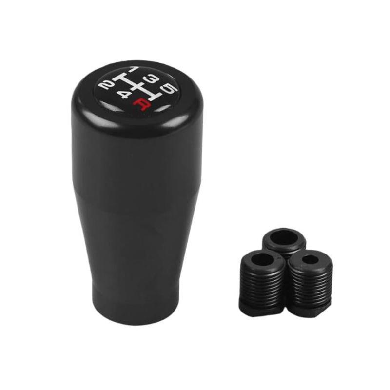 BX102353 Car Modification Aluminum Alloy Gear Knob 5-Speed Manual Universal Gear Shift Lever(Black)