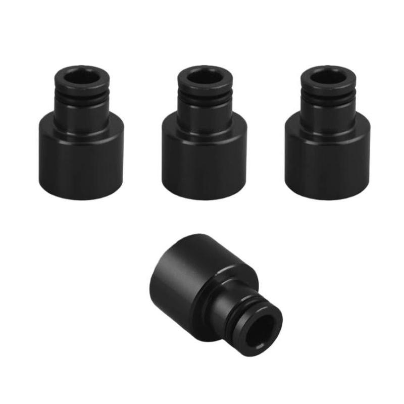 BX102746 For Honda Civic Engine 4pcs Car Modification Fuel Injector Adapter(Black)