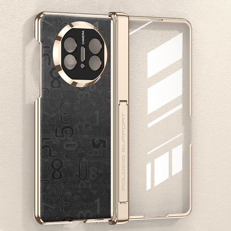 For Huawei Mate X5 / X3 GKK Magnetic Folding Hinge Phantom Leather Digital Phone Case(Black)