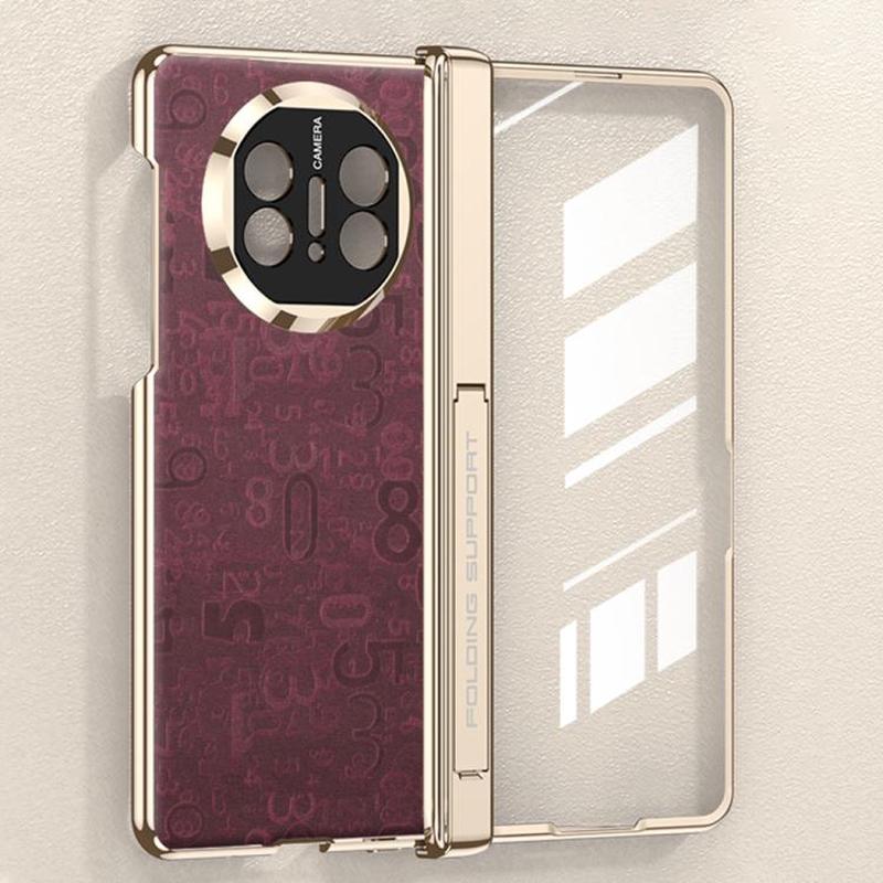 For Huawei Mate X5 / X3 GKK Magnetic Folding Hinge Phantom Leather Digital Phone Case(Red)