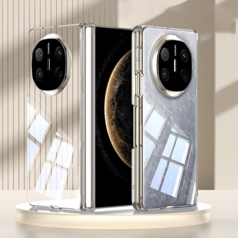 For Huawei Mate X5 / X3 GKK Phantom Magnetic Full Coverage TPU Phone Case(Transparent)