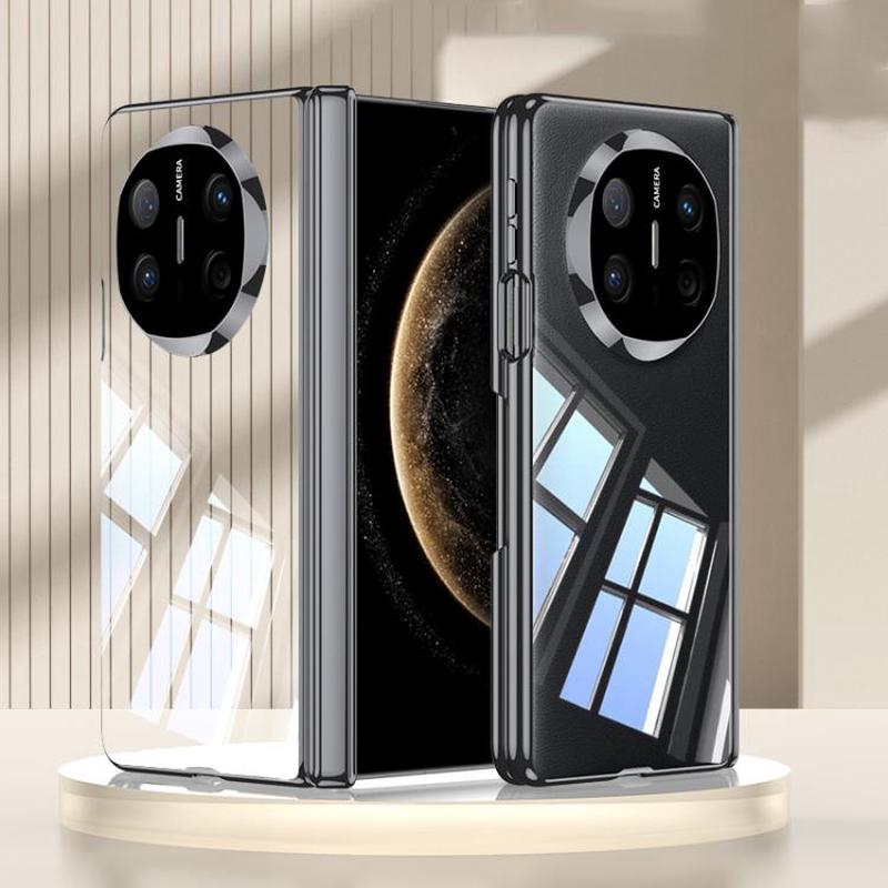 For Huawei Mate X6 GKK Phantom Magnetic Full Coverage TPU Phone Case(Black)