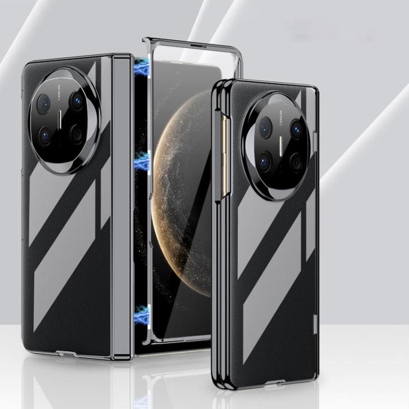 For Huawei Mate X6 GKK Integrated Magnetic Folding Hinge Ultra-thin Phantom Phone Case(Black)