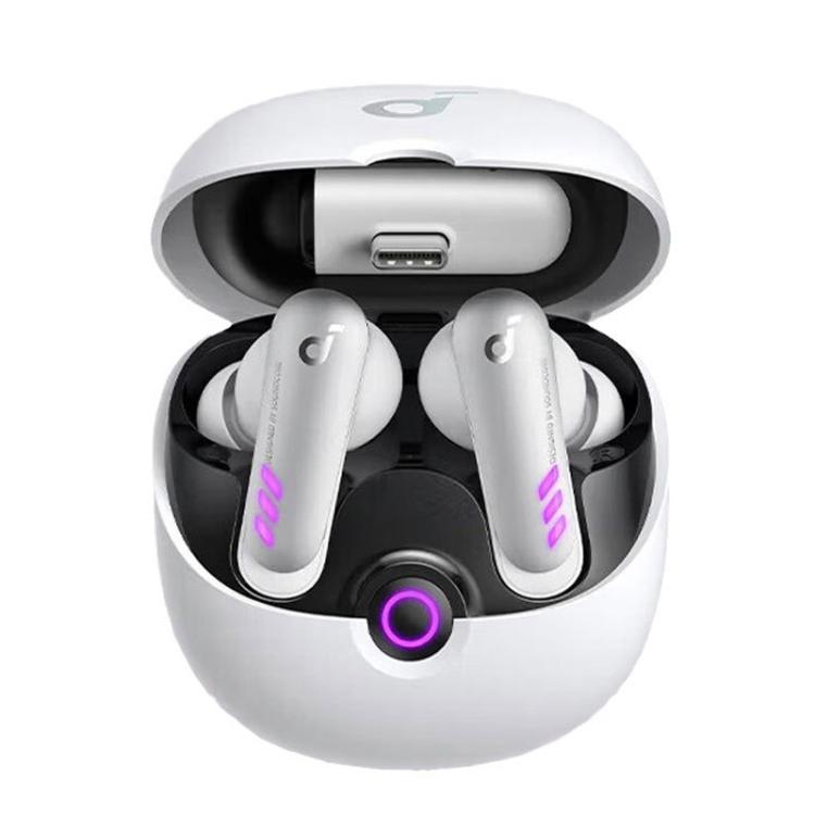 ANKER SoundCore VR P10 30ms Ultra-low Latency Wireless 2.4G Gaming Bluetooth Earphones(White)