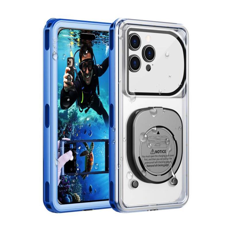 RedPepper IN70 Pro Diving Protective Cover, Waterproof Depth: 15m(Dark Blue)