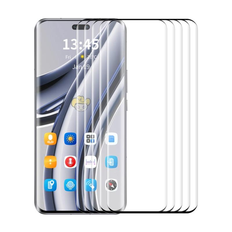 For Huawei nova 12 Pro / nova 12 Ultra 5pcs ENKAY 3D Hot Bending Side Glue Tempered Glass Full Film
