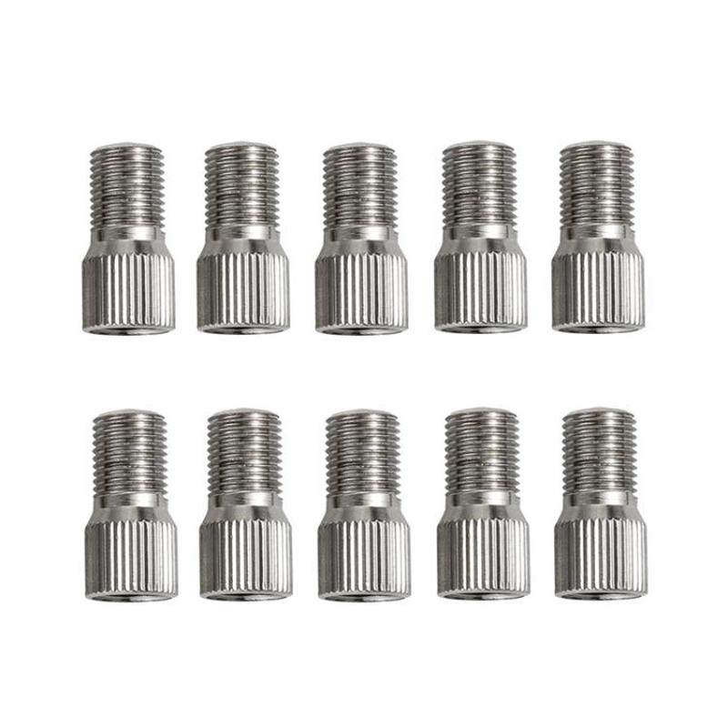 10pcs Automobile America Valve Core Inflation Extension Cap, Length: 19mm