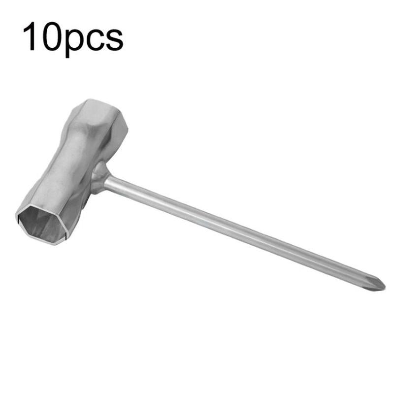 10pcs Spark Plug Socket Wrench Auto Repair Accessories Tools, Specification: Cross For Lawn Mower