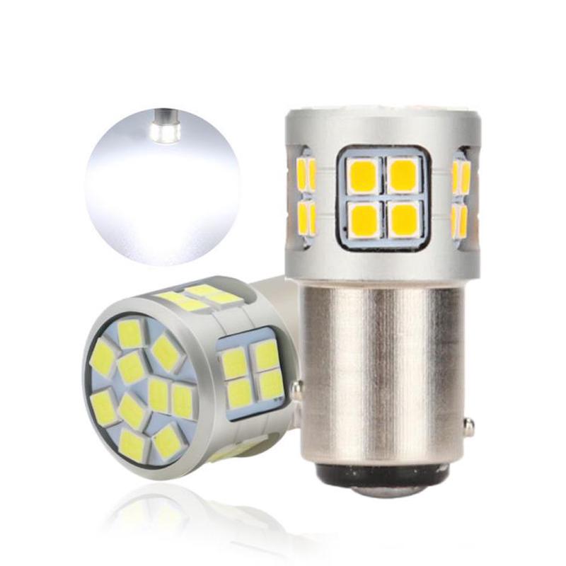 1pair Automotive 30-LED Wick 12V-80V Turn/Daytime Running/Taillight, Specification: 1157(White Light)