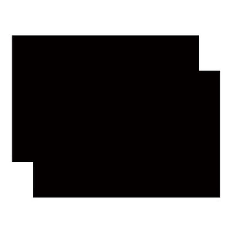 42 x 38cm 2pcs Car Heat-Insulating Sun-Shielding Static Cling Film Side Window Light-Blocking Sun Protection Film