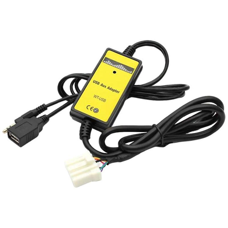 Car Audio USB AUX Digital Input Adapter CD Changer for Mazda