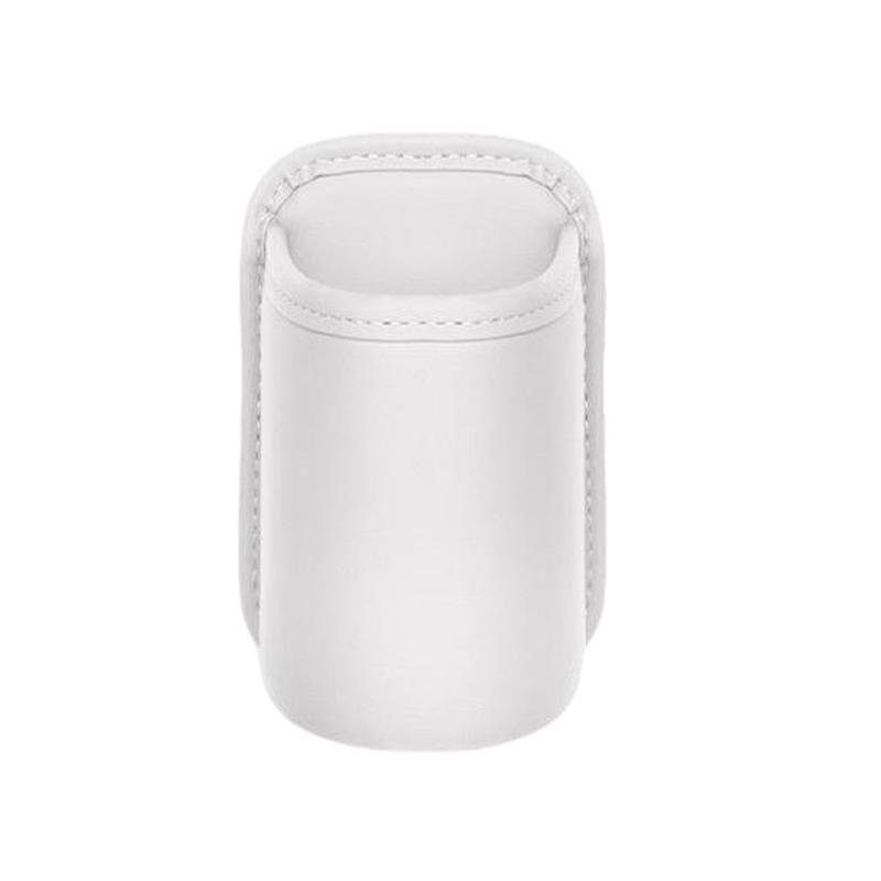 Car Cup Holder Seat Back Interior Storage Bag(White)