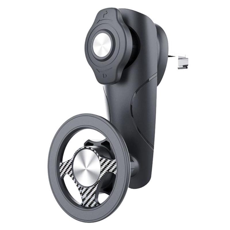 C243C Vehicle Air Vent Cellphone Navigation Bracket Rotating Magnetic Car Phone Holder