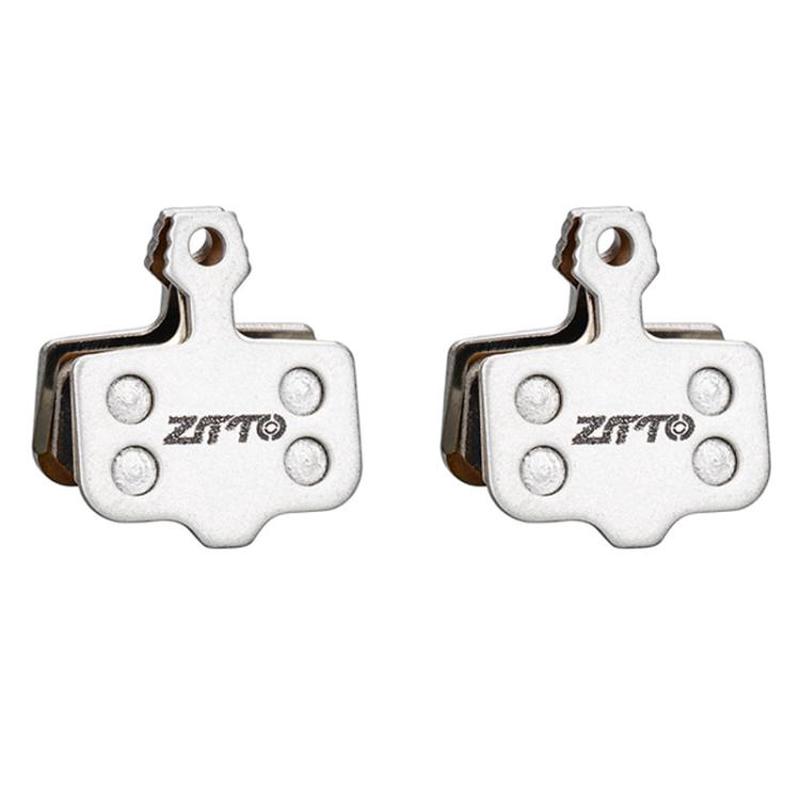 2pairs ZTTO Bicycle Metal Sintered Cable Mountain Road Bike Electrical Scooter Disc Brake Linings, Style: 02D