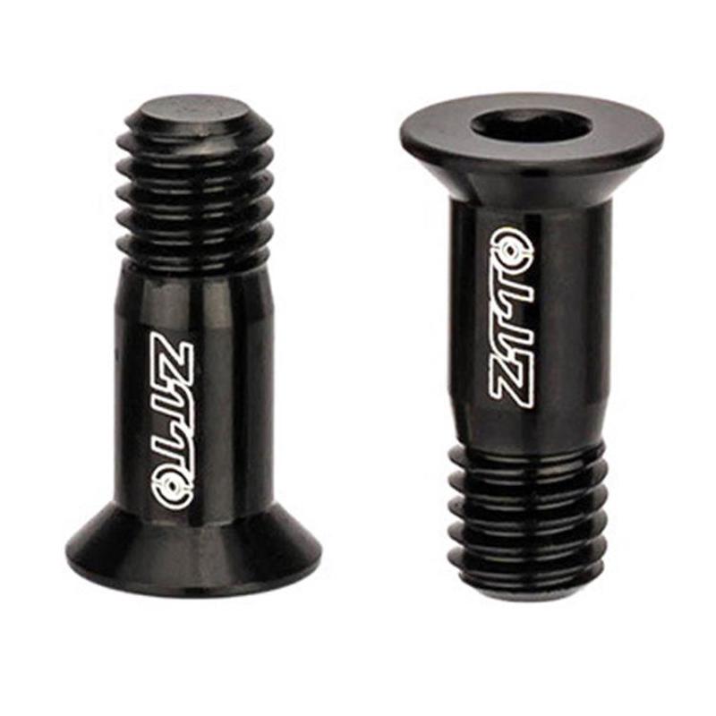 2pcs ZTTO Bicycle Rear Derailleur Sprocket Screws M5 Modified Road Mountain Derailleur Guide Wheel(Black)