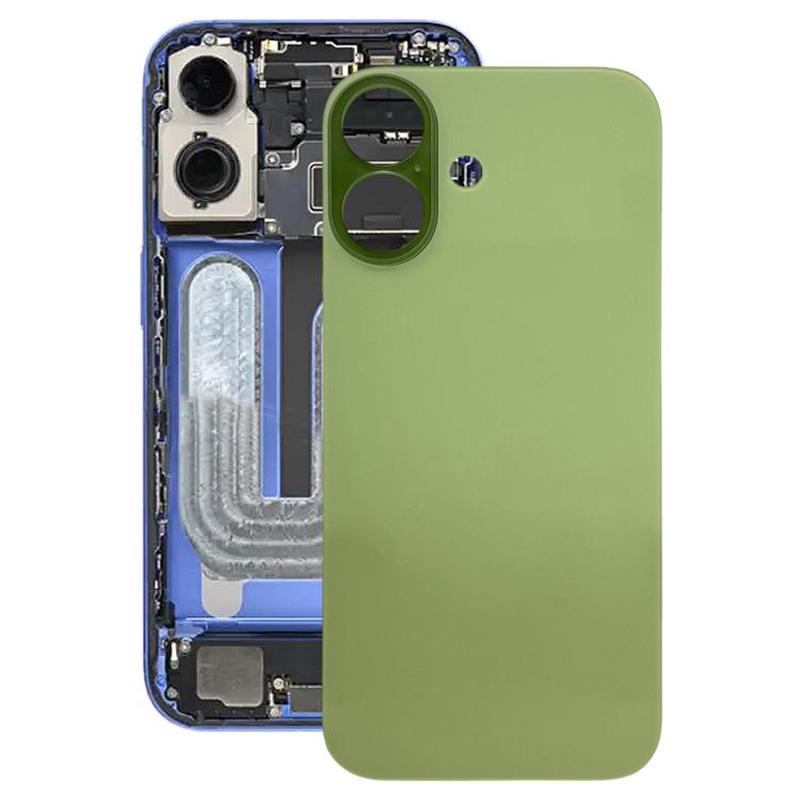 For iPhone 17 Glass Battery Back Cover(Green)