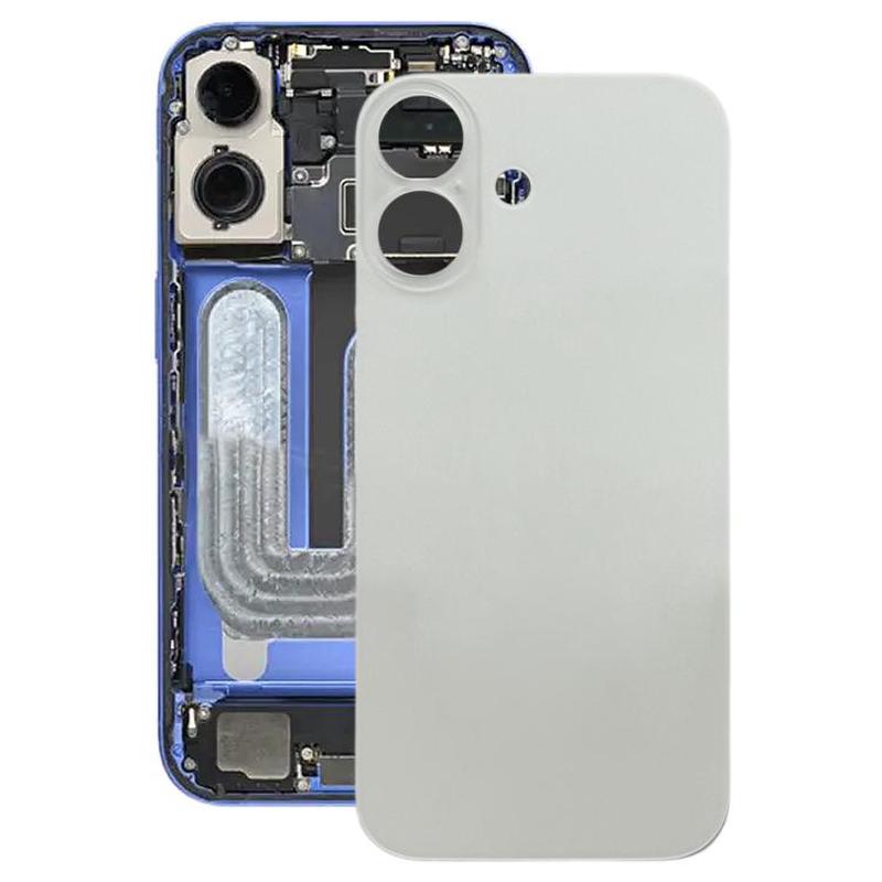 For iPhone 17 Glass Battery Back Cover(White)