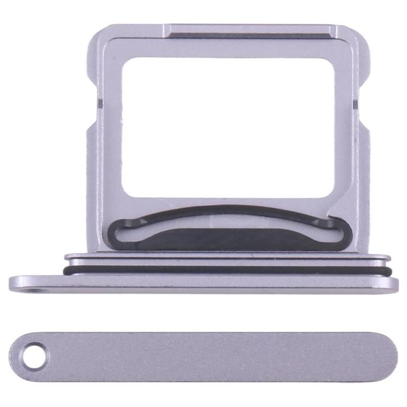 For iPhone 17 SIM + SIM Card Tray (Purple)