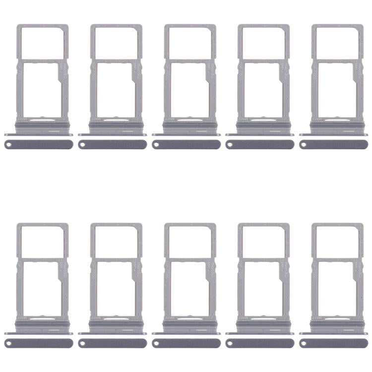 For Samsung Galaxy M16 SM-M166P 10pcs Original SIM + Micro SD Card Tray (Grey)