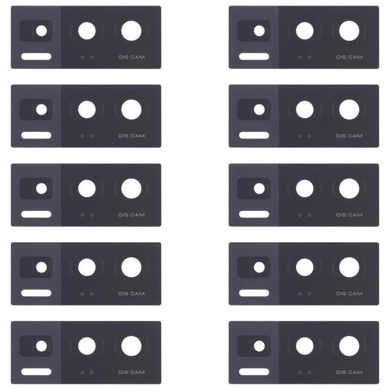 For Xiaomi Poco F5 Pro 10pcs Back Camera Lens