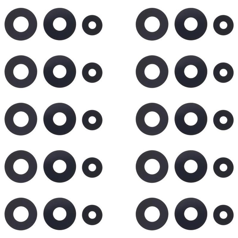 For Xiaomi Redmi Note 12 Turbo 10pcs Back Camera Lens