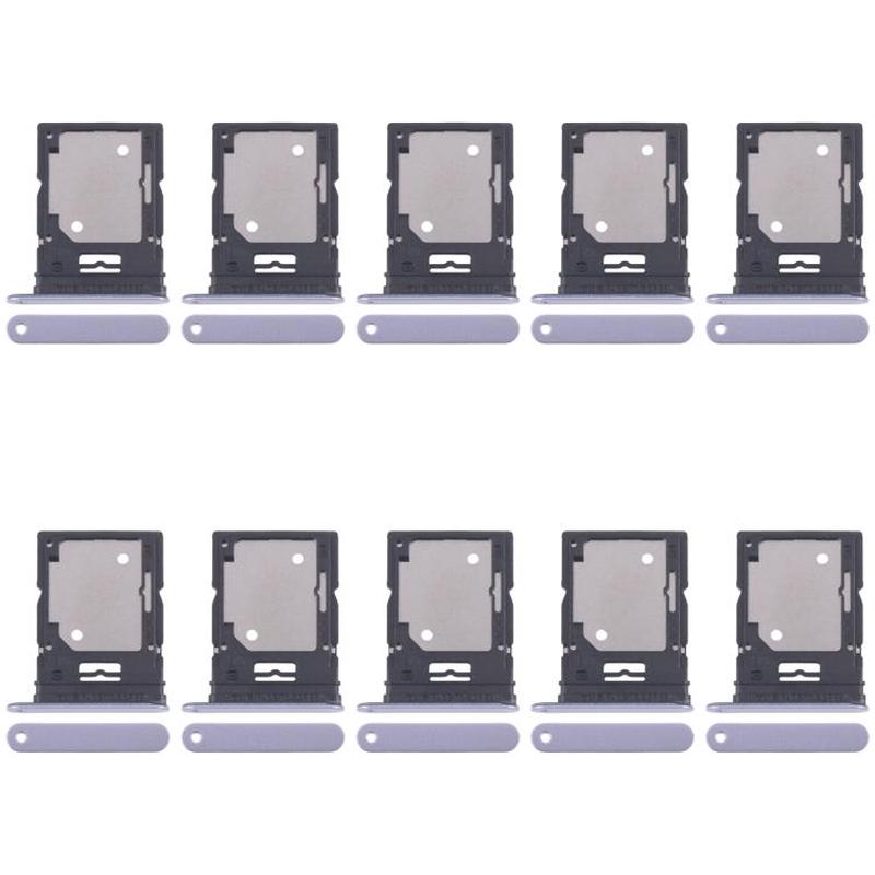 For Xiaomi Redmi Note 14 4G 10pcs SIM Card Tray + SIM Card Tray (Purple)