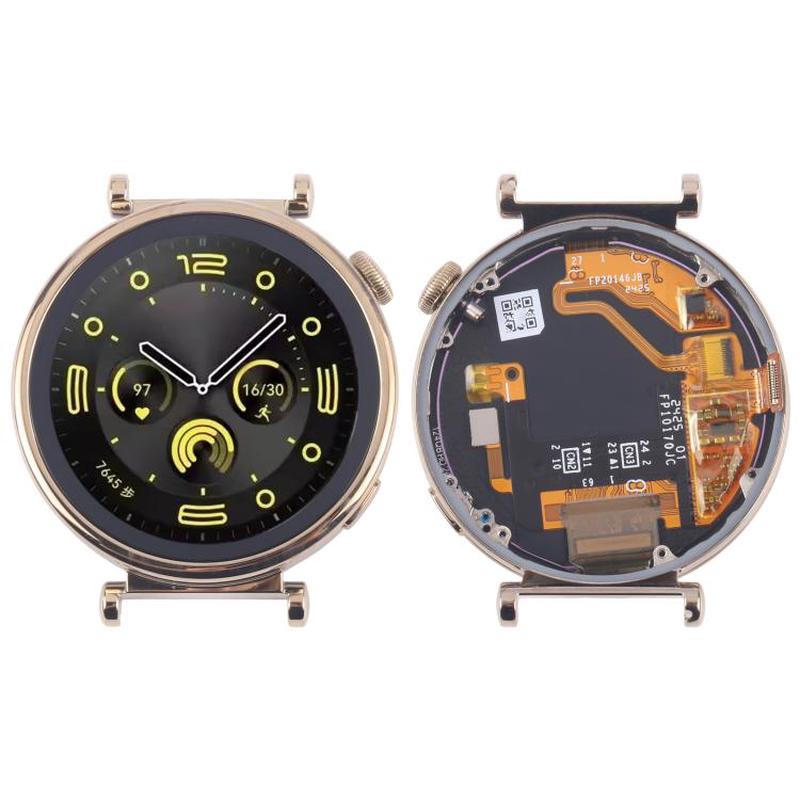 For Huawei Watch GT 4 41mm LCD Screen Digitizer Full Assembly with Frame (Gold)
