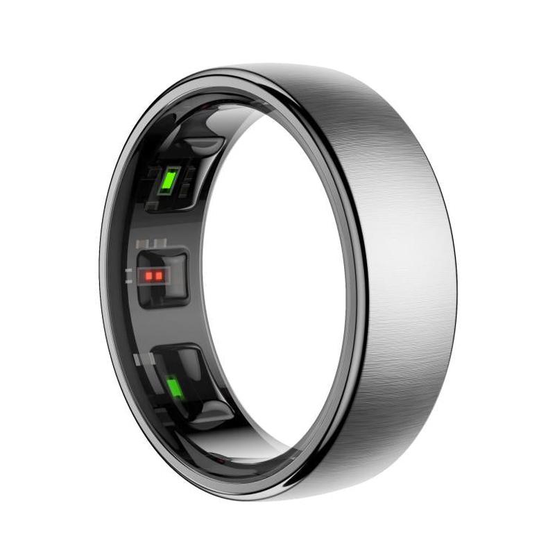 R10 SIZE 8 Smart Ring, Support Heart Rate / Blood Oxygen / Sleep / Multiple Sports Modes(Silver)