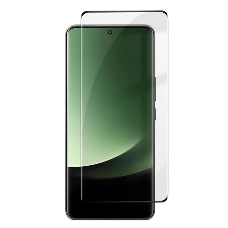 For Xiaomi 13 Ultra Kalebol Curved High-Aluminum Screen-Printed Full-Coverage Anti-Fingerprint Black-Bordered HD Tempered Glass Film