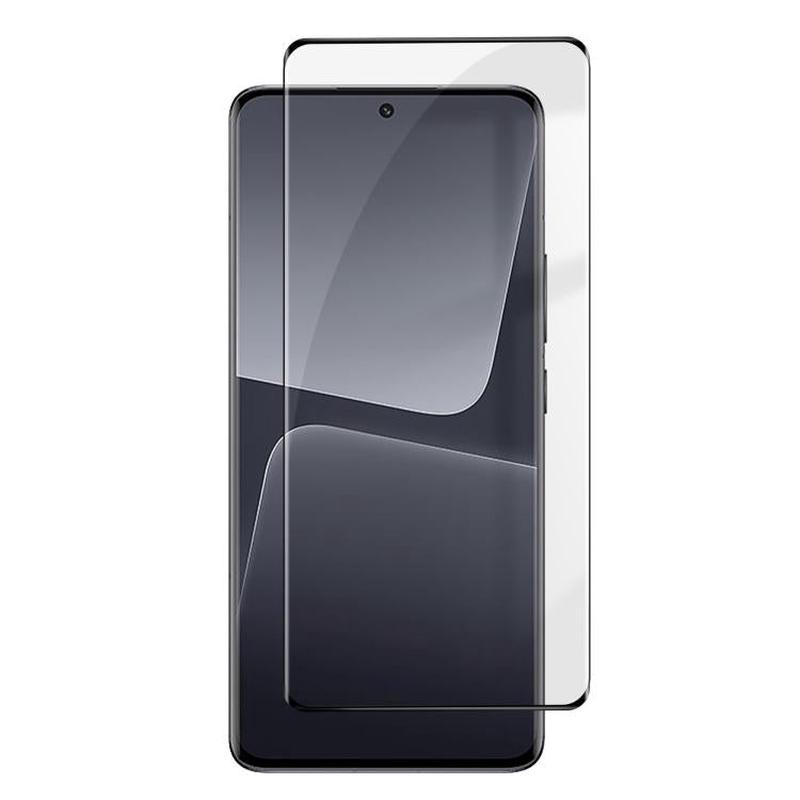 For Xiaomi 13 Pro Kalebol Curved High-Aluminum Screen-Printed Full-Coverage Anti-Fingerprint Black-Bordered HD Tempered Glass Film