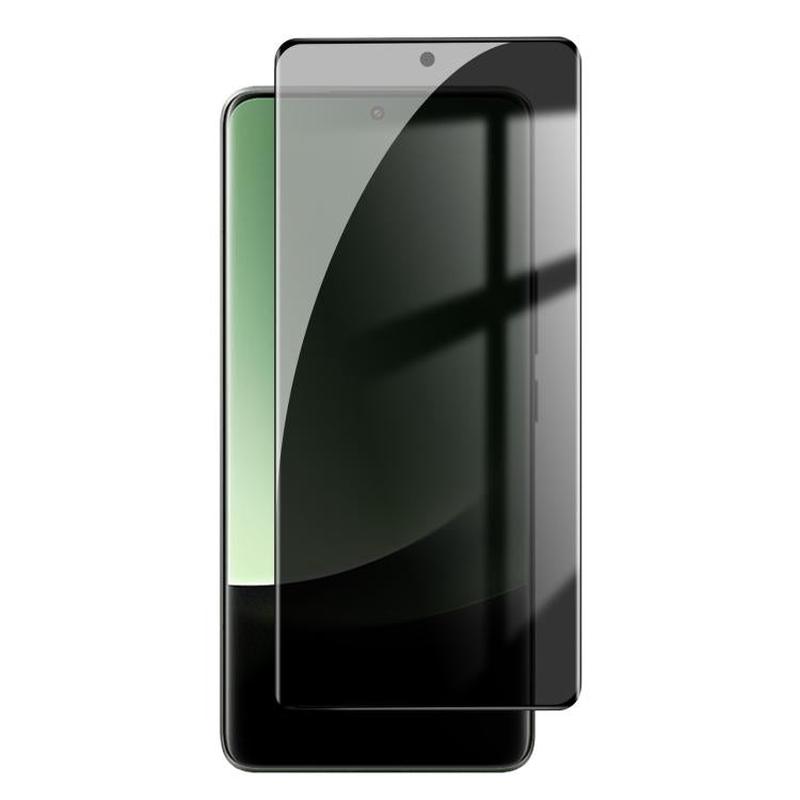 For Xiaomi 13 Ultra Kalebol Curved High-Aluminum Screen-Printed Full-Coverage Anti-Fingerprint Black-Border Privacy Tempered Glass Film