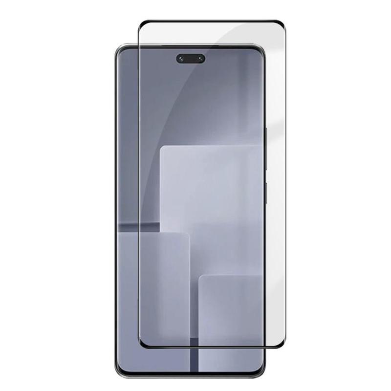 For Xiaomi Civi 3 Kalebol Curved High-Aluminum Screen-Printed Full-Coverage Anti-Fingerprint Black-Bordered HD Tempered Glass Film