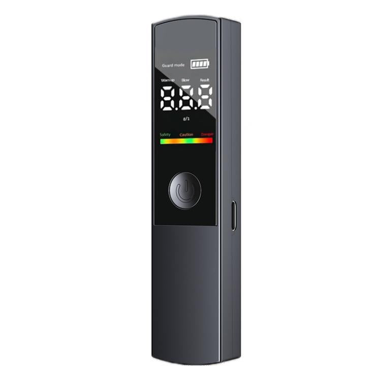Blow-Type High Precision Alcohol Testing Device(Black)